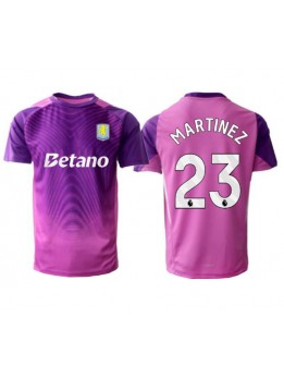 Billige Aston Villa Emiliano Martinez #23 Keeper Tredjedrakt 2025-26 Kortermet